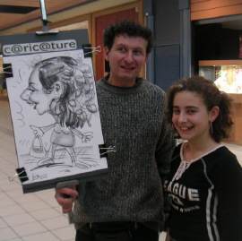 Caricaturiste professionnel depuis 1990